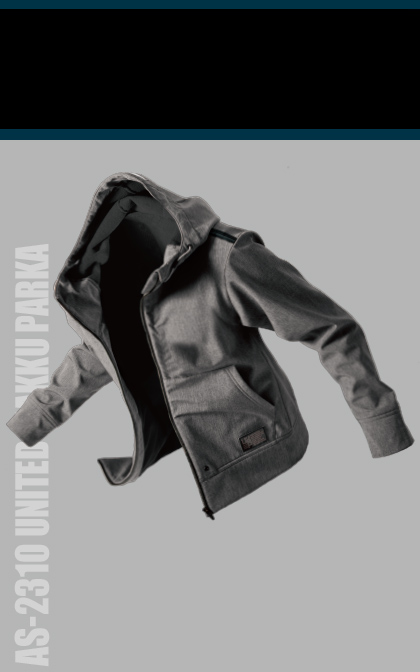 AS2300 ユナイテッドマックパーカー