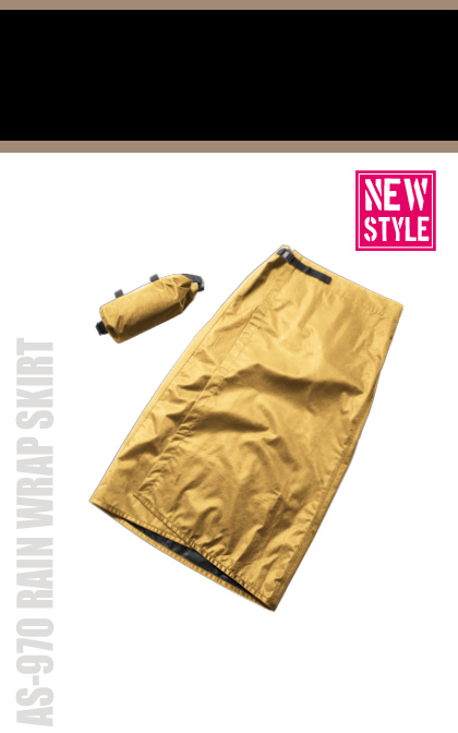 AS970 レインラップスカート　画像